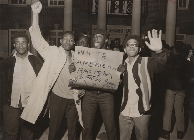 Civil rights protest Governor's Mansion